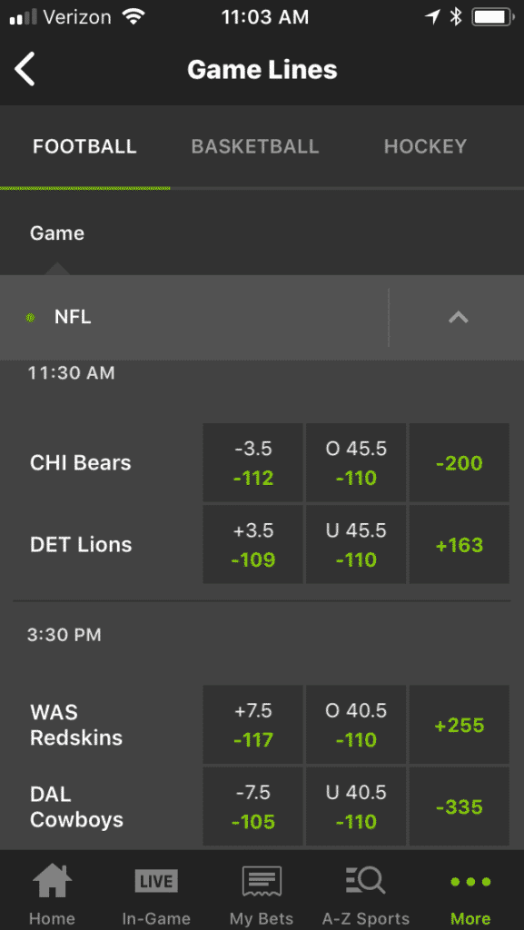 DraftKings Sportsbook 2