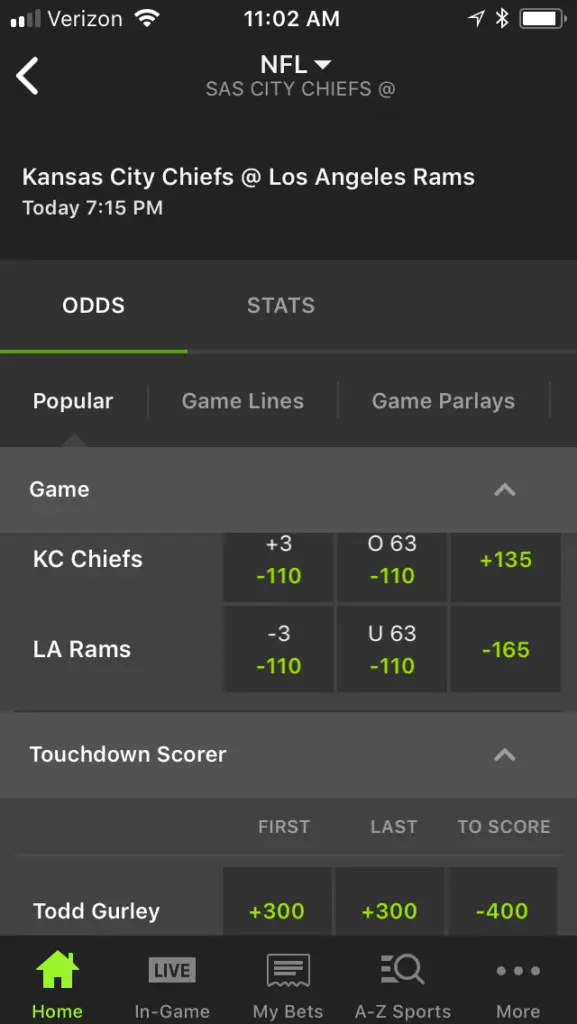 DraftKings Sportsbook 3