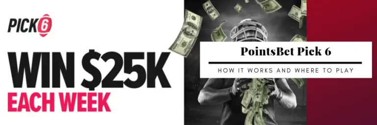 PointsBet Pick 6 : How it Works (Win up to $25000)