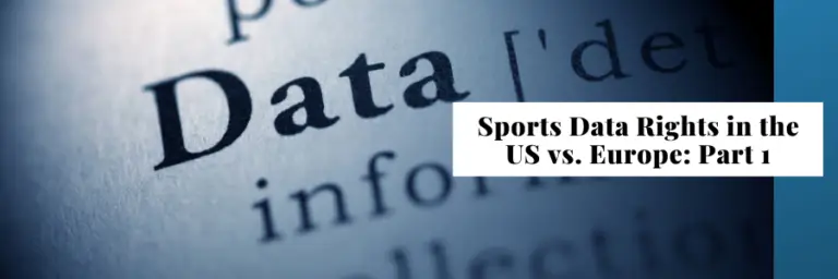 ‘Settled State’ Part 1: The Sports Data Debate In Europe