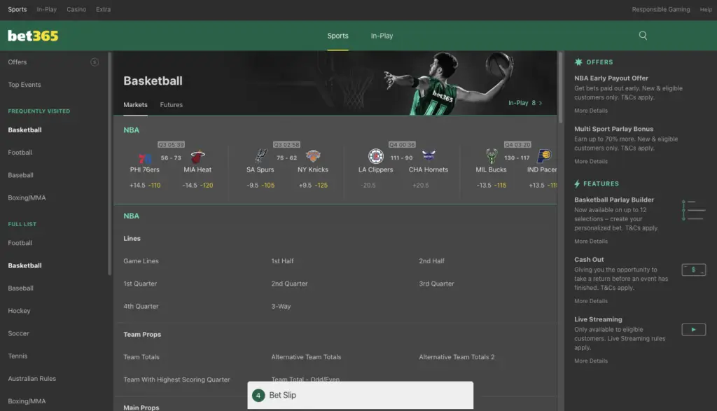 Bet365 Sportsbook