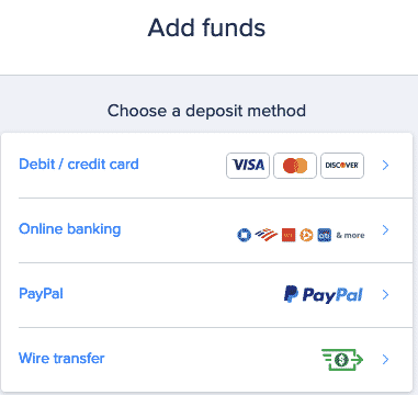 PayPal sportsbook deposit