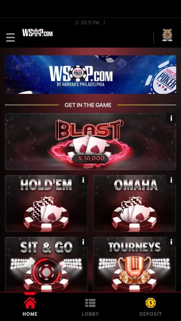 WSOP Michigan app