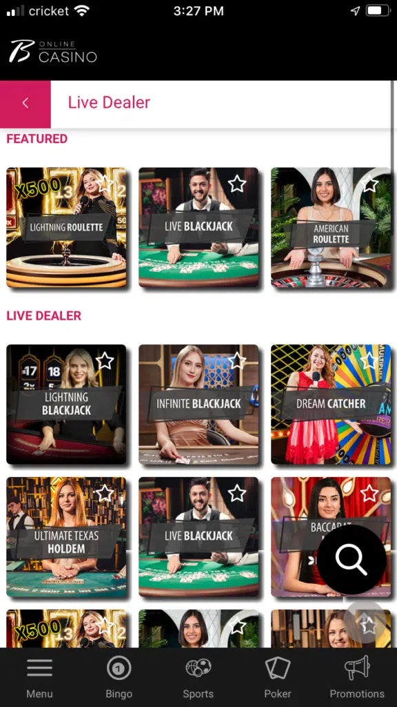 Borgata Casino app 3