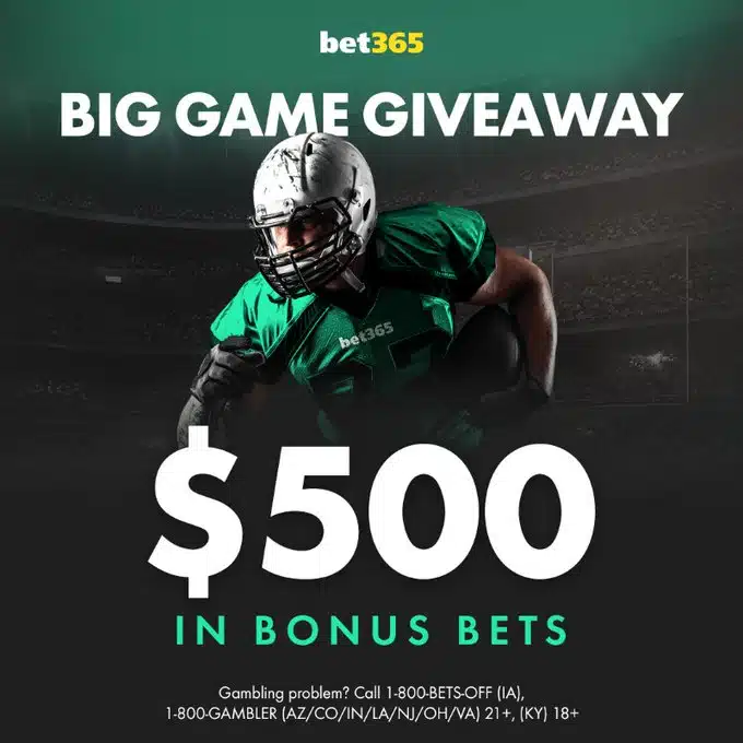 Bet365 Big Game Giveaway offer