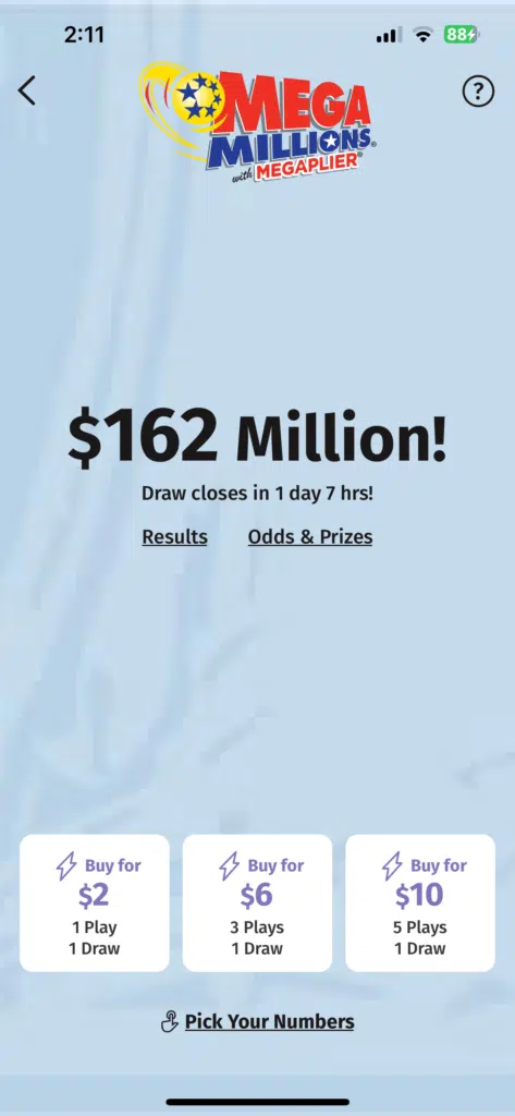 CT Lottery app buy tickets